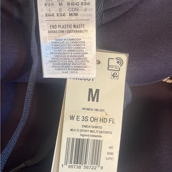 Women’s Adidas Hoodie Brand New - Picture 4 of 4